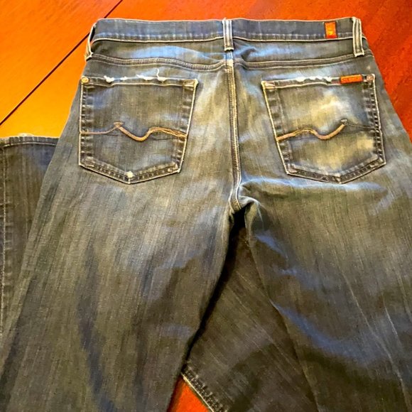 🥰🥰Host Pick🥰🥰7 for all Mankind Slimmy Jeans - Picture 4 of 5